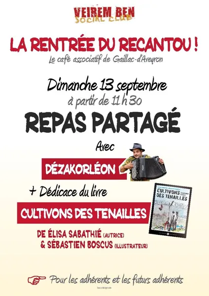 La rentrée du Recantou à Gaillac d'Aveyron