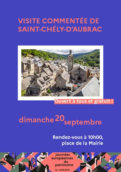 Journée du patrimoine : Visite du village de St-Chély-d'Aubrac