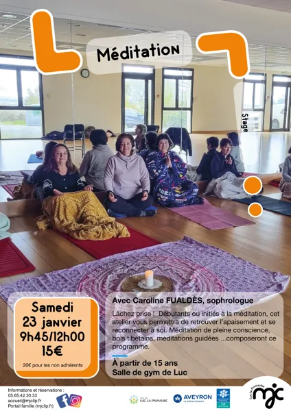 Stage : méditation