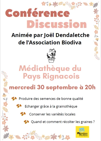 Conférence autour des semences et de la biodiversité
