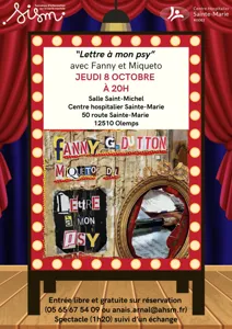 Lettre à mon psy - Fantaisie musicale et exposition