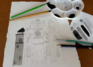 500 ans du clocher - Visite/atelier à 4 mains (4-6 ans) : "Cathédrale"