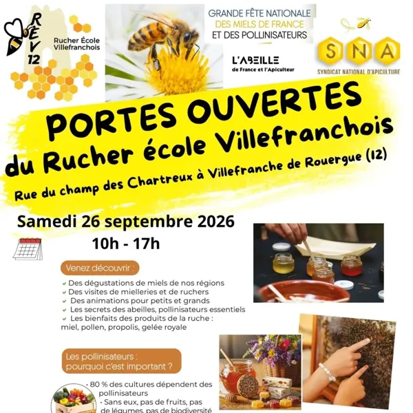 Portes ouvertes du Rucher école Villefranchois