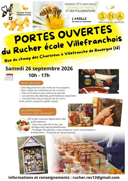 Portes ouvertes du Rucher école Villefranchois