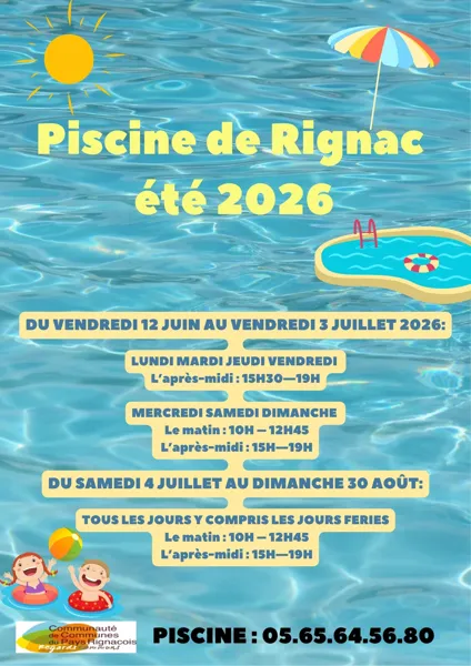 Piscine Intercommunale de Rignac