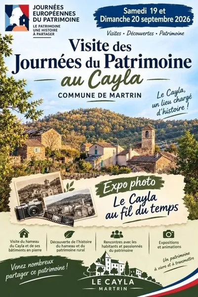 Journées européennes du Patrimoine au Cayla