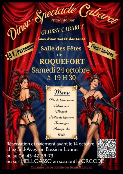 Dîner-Spectacle Cabaret
