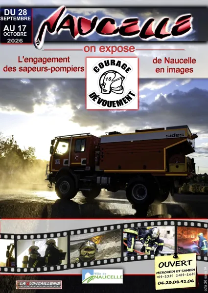 Naucelle on expose : L'engagement des sapeurs-pompiers de Naucelle en images