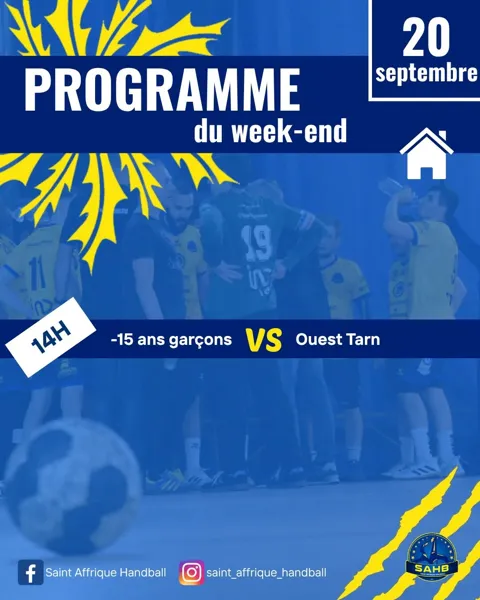 Matchs, SAHB