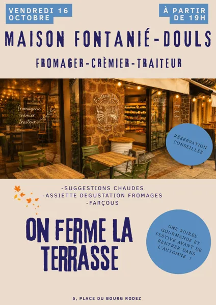 Soirée Fermeture de la Terrasse