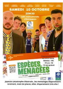 Spectacle 'Espèces Menacées'