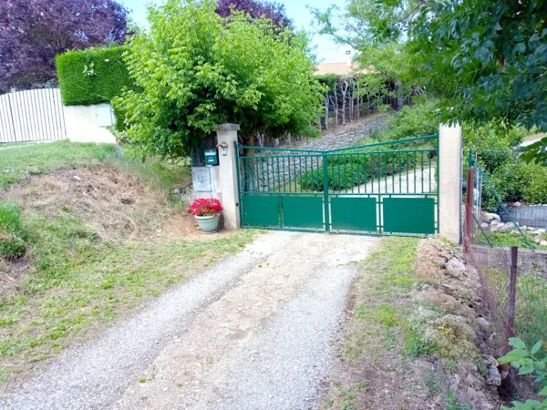 entrée au gîte