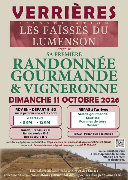 Randonnée Gourmande et Vigneronne