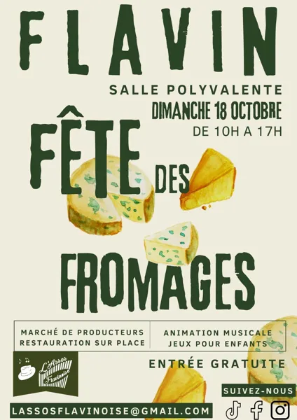 Fête des fromages organisé par l’association L’assos’Flavinoise