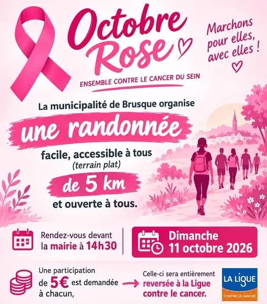 Octobre Rose à Brusque