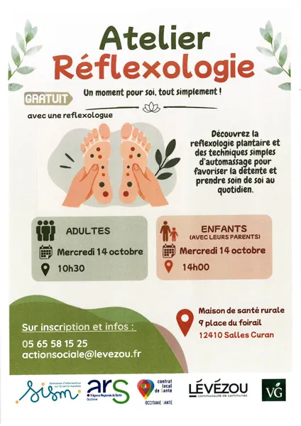 Atelier Réflexologie