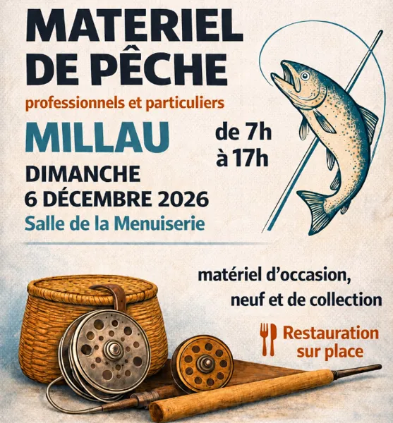 1re bourse de matériel de pêche