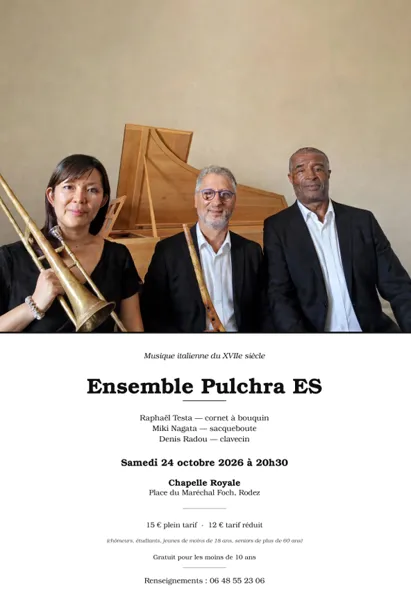 Concert de musique italienne : Ensemble Pulchra Es