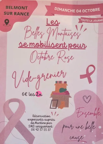 Octobre Rose - Vide Grenier