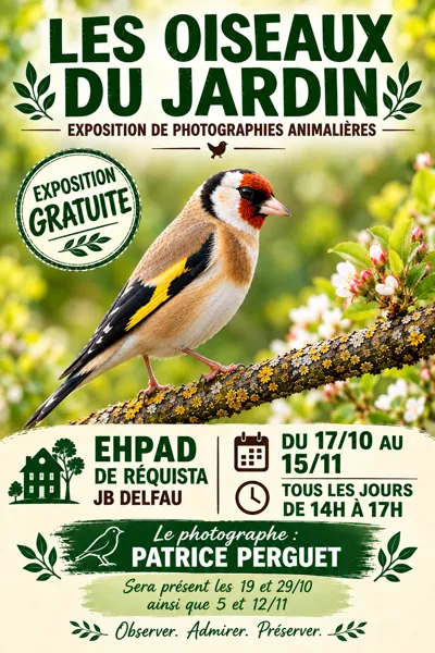 Exposition de photographies animalières - 