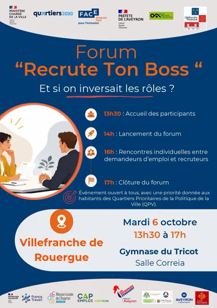Forum : recrute ton boss