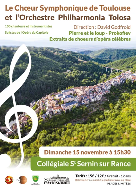 Concert exceptionnel avec le chœur symphonique de Toulouse