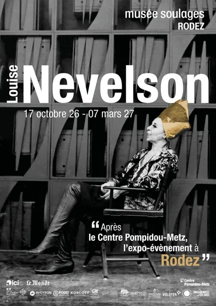 NOUVELE EXPO TEMPORAIRE AU MUSÉE SOULAGES : LOUISE NEVELSON