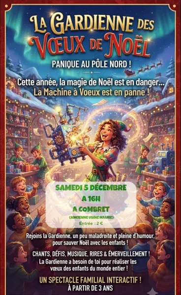 Spectacle enfant - La gardienne des vœux de Noël