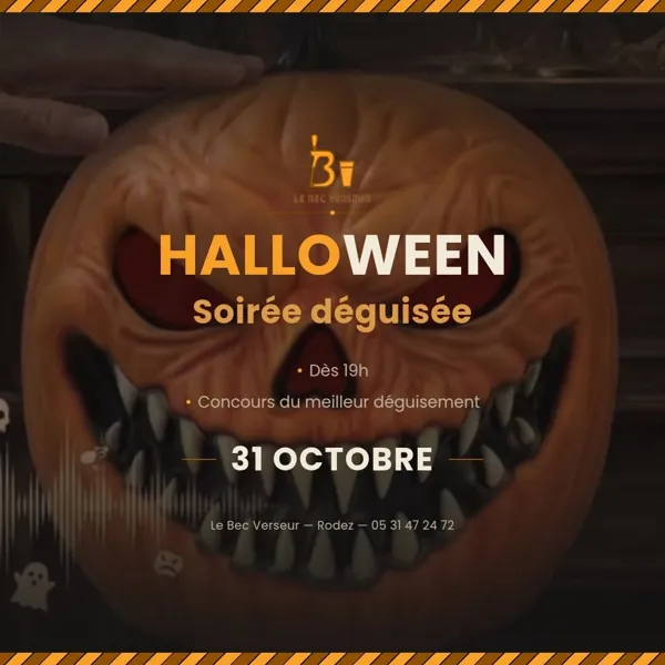 Soirée déguisée au Bec Verseur
