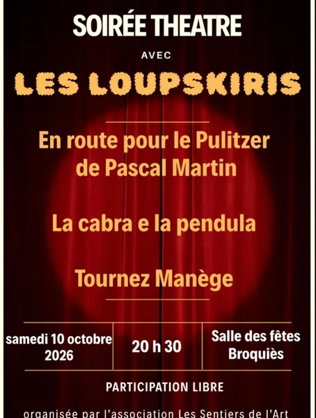 Soirée Théâtre avec Les Loupskiris