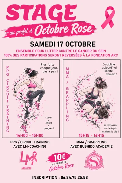 Stage Octobre Rose- Ensemble Contre Le Cancer