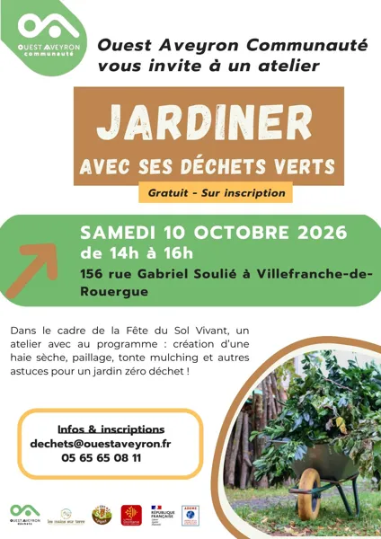 Atelier - Jardiner avec ses déchets verts