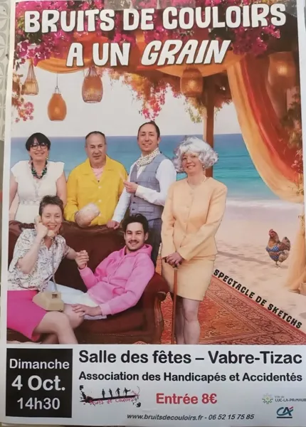 Théâtre - Bruits de couloirs a un grain
