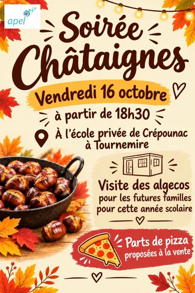 Soirée châtaignes