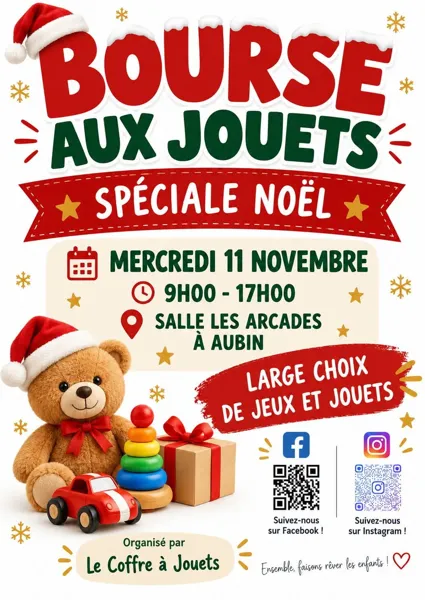 Bourse aux jouets spéciale noël