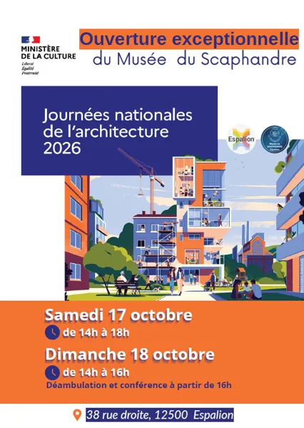 Journées Nationales de l'Architecture au Musée du scaphandre