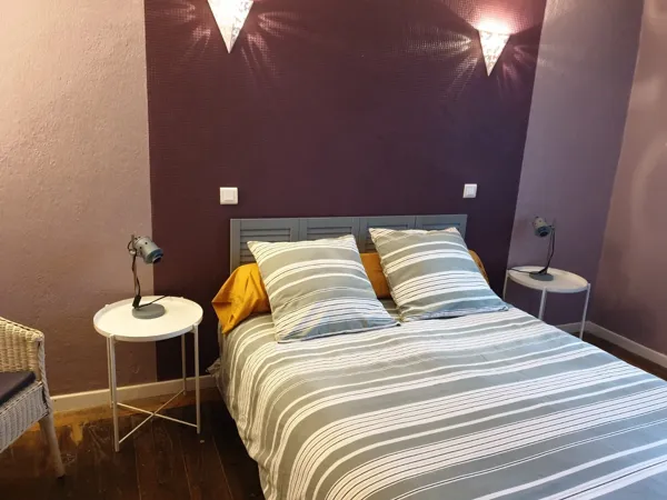 Chambre 2 ( 1 lit 140 + 1 lit 90)