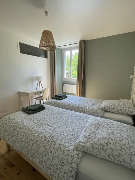 Chambre 2 - 2 lits simples