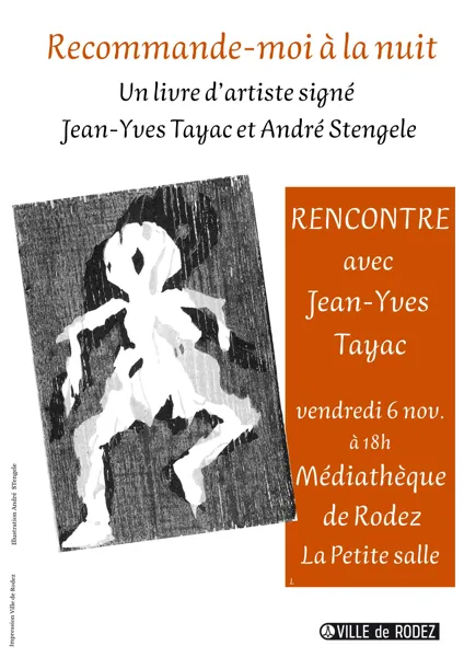 Rencontre avec Jean-Yves Tayac à la Médiathèque de Rodez