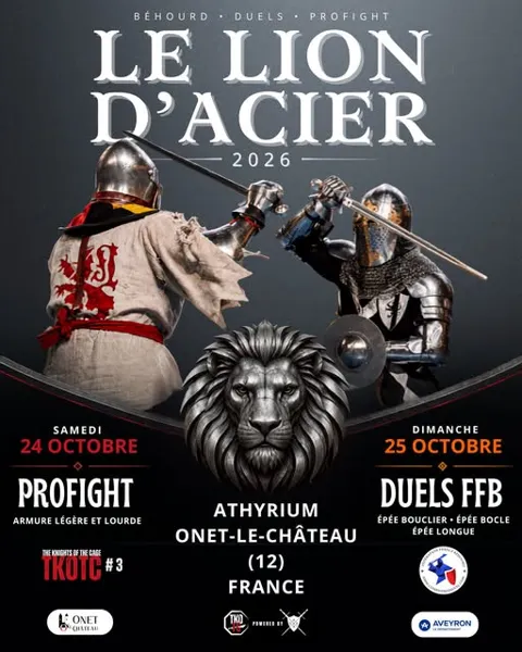 Béhourd, Profight et des duels : Le Lion d'Acier