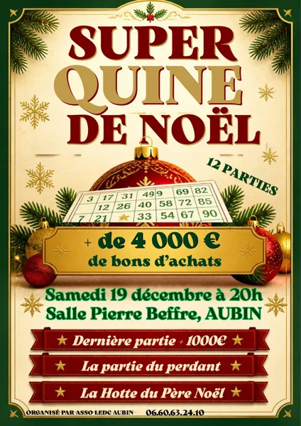 Super quine de Noël