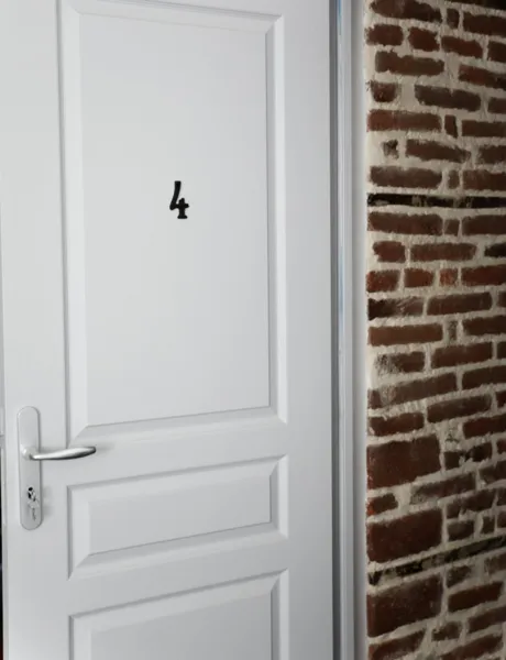 Porte d'entée chambre