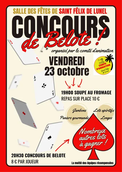 Concours de belote