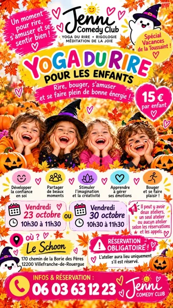 Yoga du rire pour les enfants