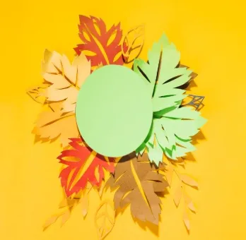 Atelier créatif couronne d'automne