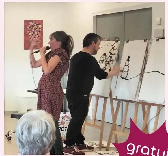 Spectacle de contes dessinés