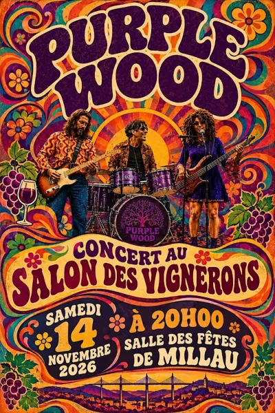 Concert Purple Wood - Salon des Vignerons