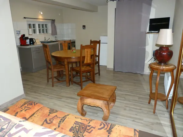 Coin cuisine et salon