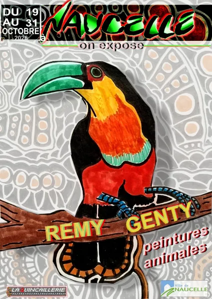 Naucelle on expose : Peintures animales, Rémy Genty