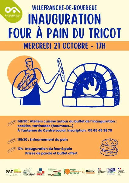 Inauguration du four à pain du Tricot